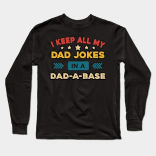 Funny dad jokes Long Sleeve T-Shirt